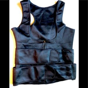 New black waist trainer work out garment size XXL